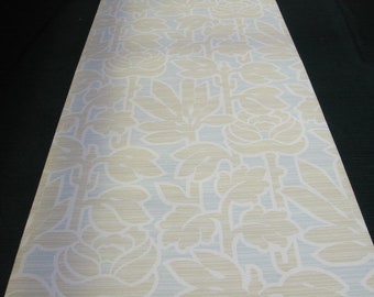 Authentic Original Vintage Wallpapers - Vintage Floral VINYL Wallpaper - 1970s Style, By The Meter