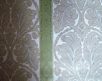 Vintage Wallpaper  by the metre -  60s  Wallpaper - Vintage  wallpaper from 60s