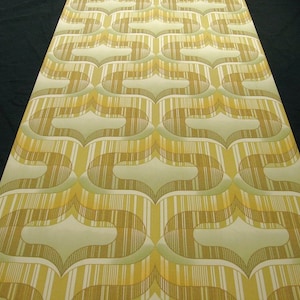 Vintage Wallpaper  by the metre- 70s  Wallpaper - Vinyl vintage  Wallpaper / cas 65