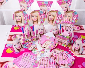 black barbie decorations