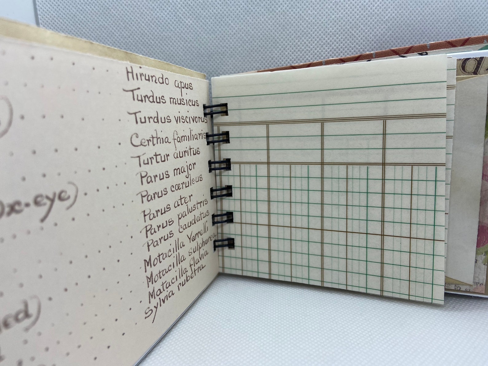 Wire Bound Journal/Notebook Etsy