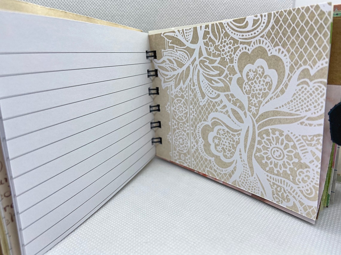 Wire Bound Journal/Notebook Etsy