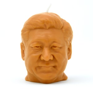 Xi Jinping-hoofdkaars is een hilarisch Chinees cadeau dat eruitziet als de president van China, Hong Kong, Taiwan