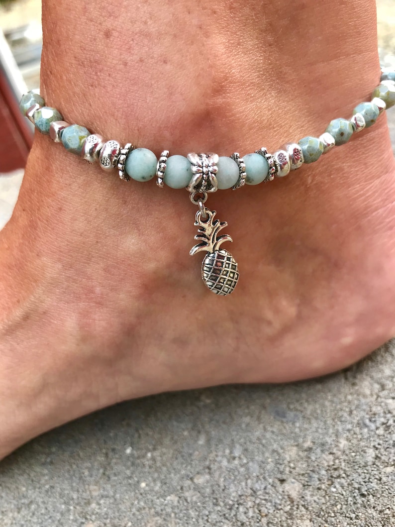 Pineapple ankle bracelet Clearance