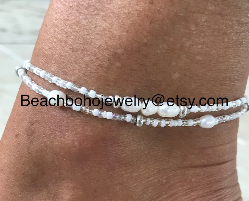 Anklets for Women Beach Wedding Anklet Beach Bride Anklets Etsy