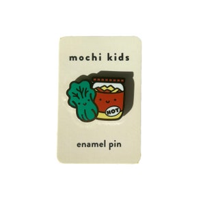 Kawaii Kimchi Enamel Pin, Kimchi pin, Jacket Pin, Kawaii Pin, Hot Kimchi Pin, Cute Kimchi Pin, Lapel Pin, Cute Pin, Backpack Pin, Hat Pin