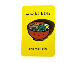 Kawaii Ramen Enamel Pin, Ramen pin, Jacket Pin, Ramen Pin, Soup Pin, Cute Ramen Pin, Lapel Pin, Cute Pin, Backpack Pin, Hat Pin