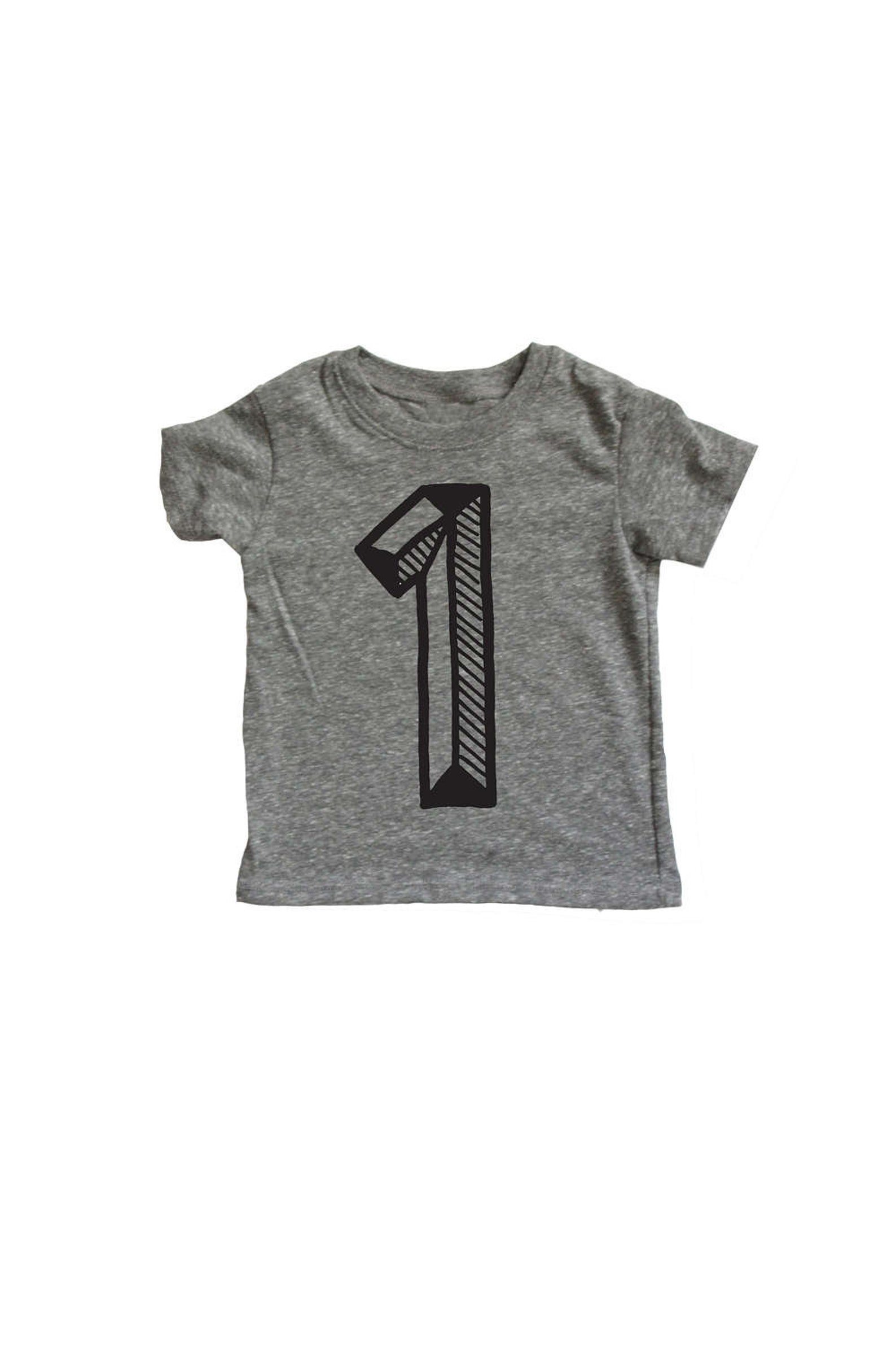 First Birthday Shirt Number One Shirt One Shirt First - Etsy