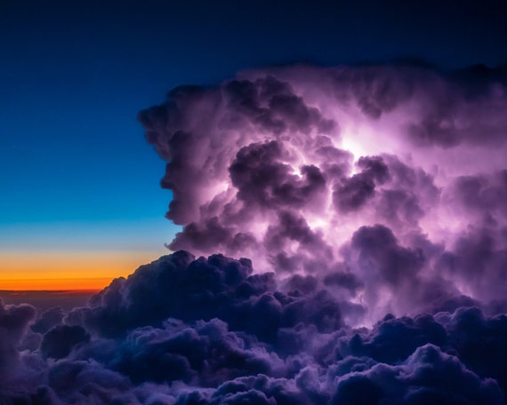Storm Clouds and Sky Photo Image Thunderstorm Photography