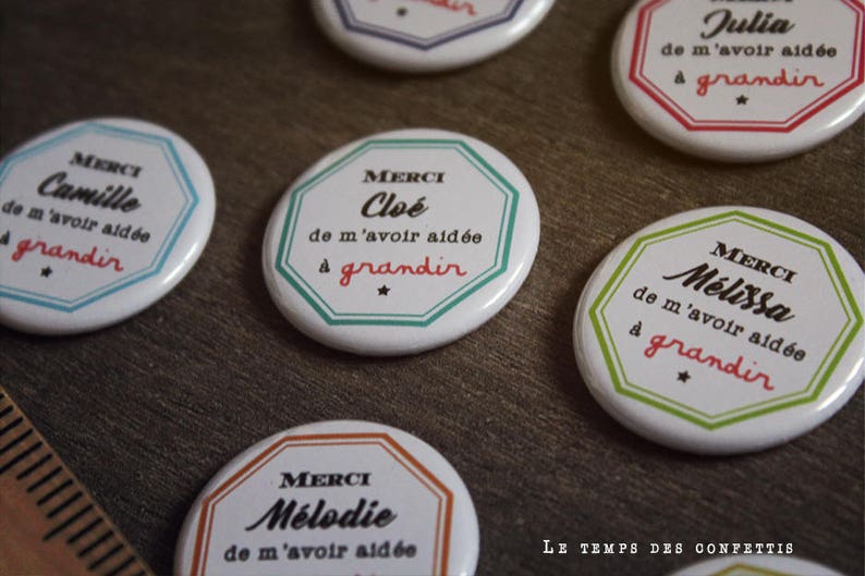 aimant en cadeau de fin d'année pour école crèche Etsy