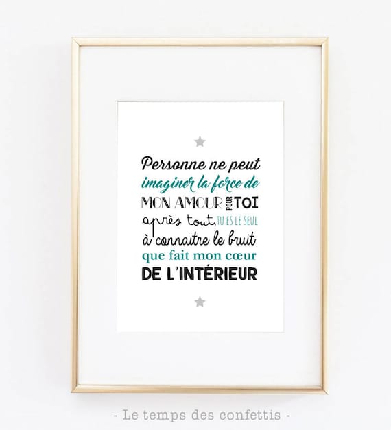 Affiche Amour Bebe Enfant Declaration Coeur Melange De Etsy Affiche Amour Bebe Enfant Declaration Coeur Melange De Etsy