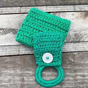 Crocheted Towel Holder Set, Crochet Dishcloth Set, Crochet Cotton Kitchen Set, Crocheted Kitchen Towel Hangers, Cotton Dishcloths