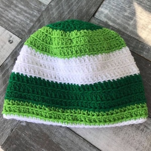 Gehäkelte Beanie, Gehäkelte Mütze, Gehäkelte Mütze, Gehäkelte Beanie, Grüne Slouchy Beanie, Unisex Grüne Häkelmütze, handgemachte Beanie