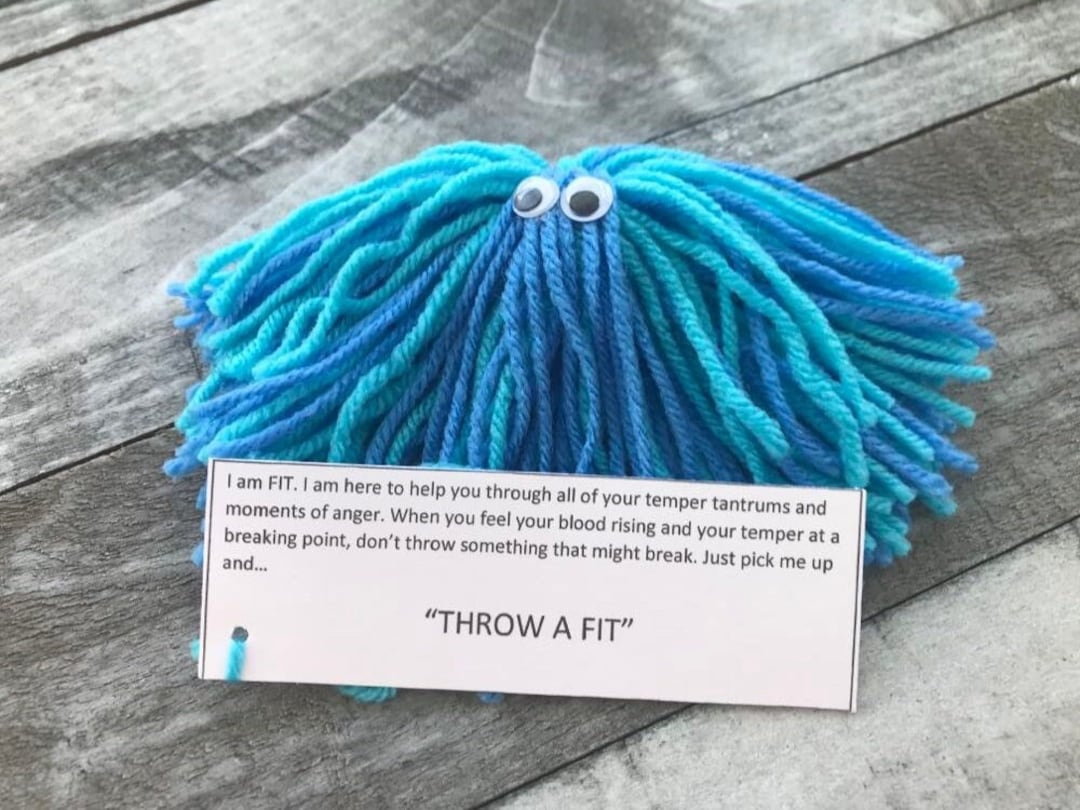 Throw A Fit Doll, Gag Gifts for Coworkers, Gag Gift for Boss, Plush Toy