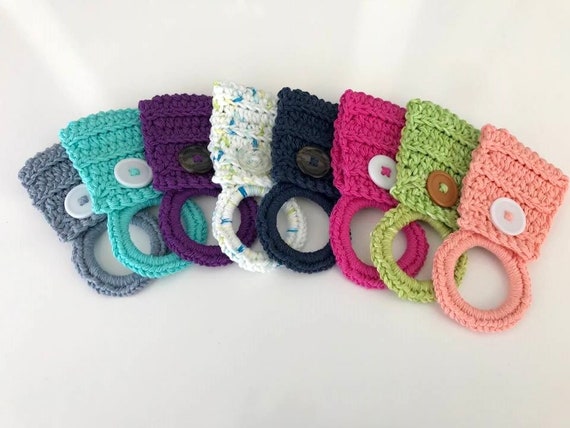 Crochet Kitchen Towel Holders Crochet Towel Holders Crochet Etsy