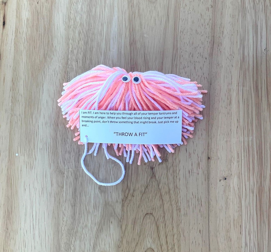 Throw A Fit Doll, Gag Gifts, Gag Gifts for Men, Plush Toy Kids, Temper