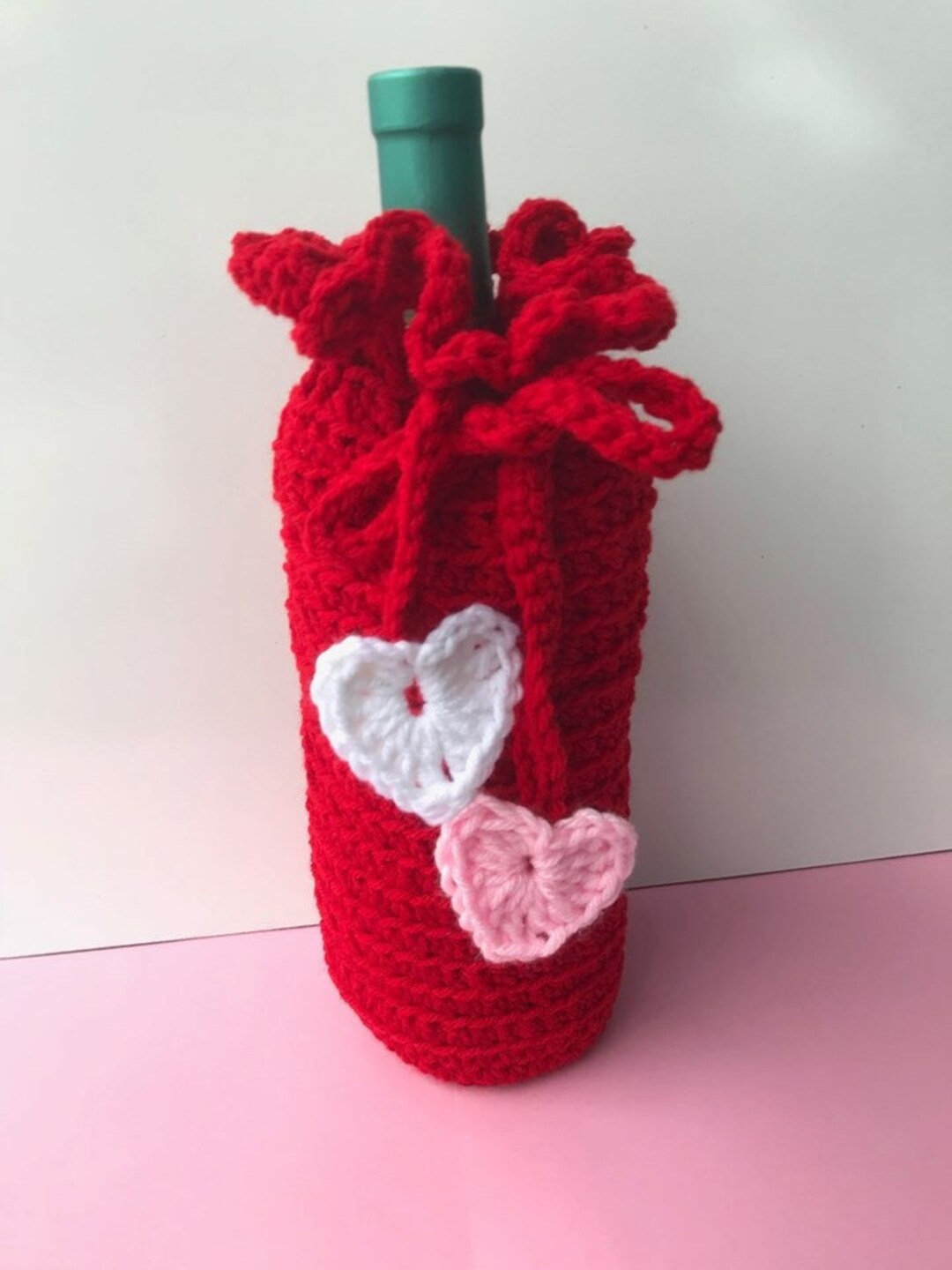 Crochet Wine Bottle Holder, Crochet Wine Bottle Cover, Wine Bottle