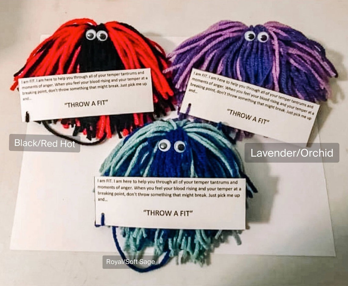 CUSTOM Throw A Fit Doll Gag Gifts Gag Gifts for Men Plush Etsy