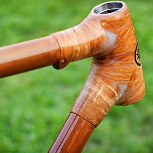 Bamboo bike frame