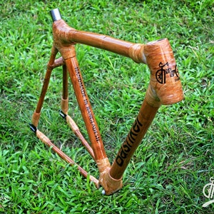 Bamboo bike frame image 3