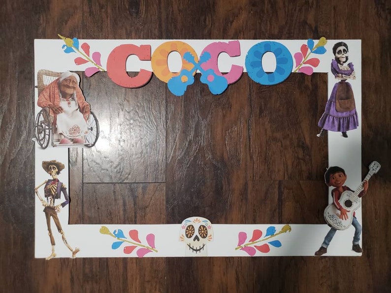 Coco Photo Booth Frame Prop