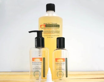 Natural Organic Shampoo & Gel Wash ~ Sustainable Living Pack