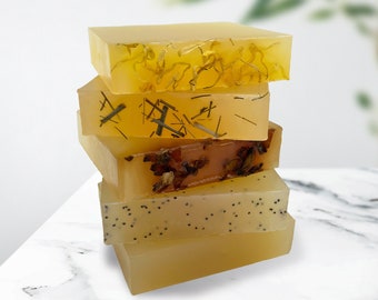 Natural Organic Soap set ~ Handmade Vegan Soap Sample Pack