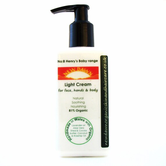 natural baby soap and lotion