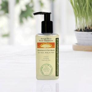 Natural Organic Shampoo ~ Handmade Vegan Shampoo & Wash