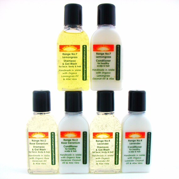 Greasy Hair Shampoo Conditioner Sample Pack Organic Hair Etsy