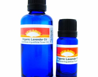 Aceite esencial de lavanda orgánica ~ Aceite esencial puro ~ Aromaterapia ~ Masaje ~ Fragancia