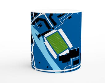 Bath Rugby Union - Recreation Ground Ceramic Mug - Stadium Map Edition
