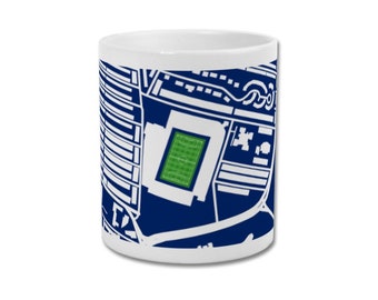 EVERTON Mug - Goodison Park Stadium Map - Football Gift EFC