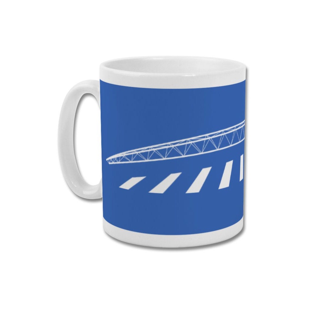 Kirklees Banana Truss HTAFC GroundDesigns Huddersfield Town FC Graphic Design Football Gift Mug