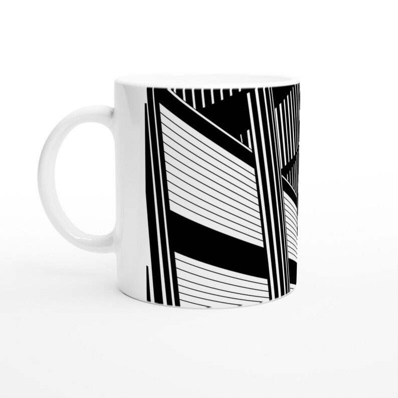 Newcastle United St James' Park Brutalist East Stand Ceramic Mug - Originals Edition image 3
