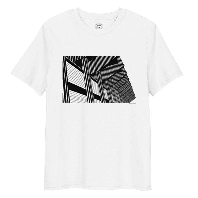 Newcastle United St James' Park Brutalist East Stand T‑Shirt – Originals Edition