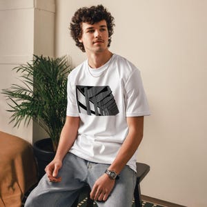 Newcastle United St James' Park Brutalist East Stand T‑Shirt – Originals Edition