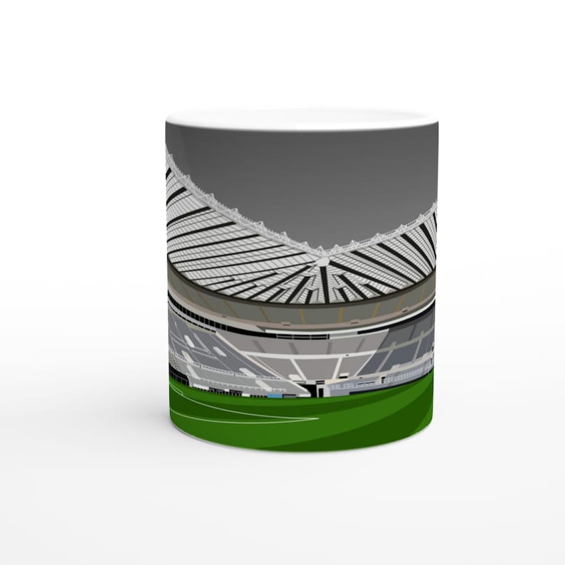 Taza de cerámica del Newcastle United - St James' Park - Edición Panorama del Estadio imagen 1