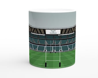 England Rugby Union - Twickenham Ceramic Mug - Stadium Panorama Edition
