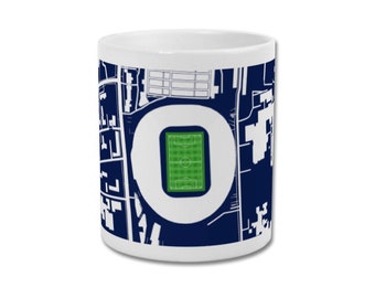 TOTTENHAM HOTSPUR STADIUM Mug - Football Map Gift - Spurs