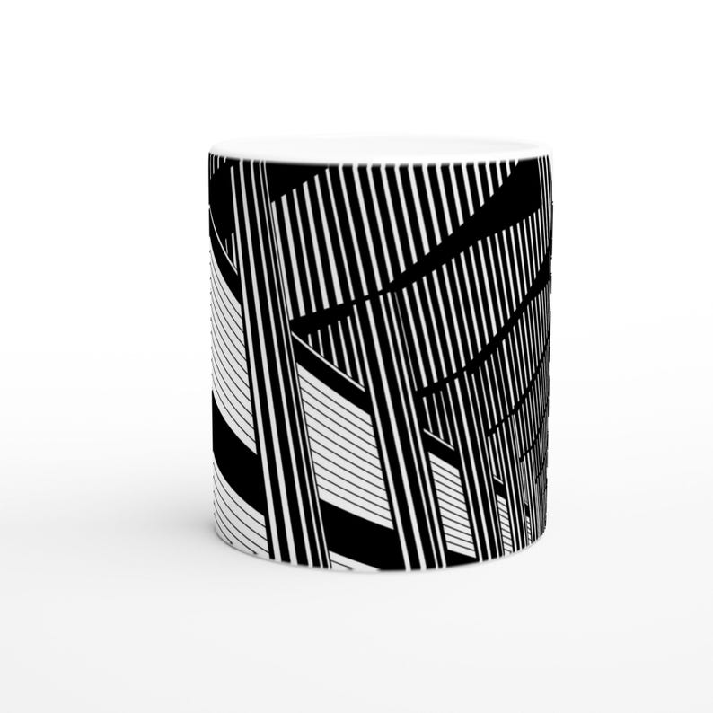 Newcastle United St James' Park Brutalist East Stand Ceramic Mug - Originals Edition image 2