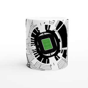 Tasse Mug Juventus – Illustration Football – Personnalisée – Céramique Blanche – Neuf – Fabriqué En France