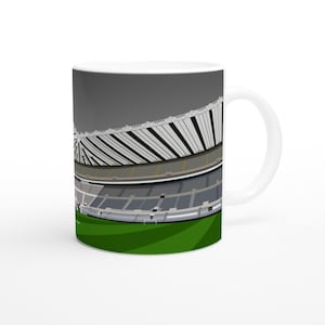 Taza de cerámica del Newcastle United - St James' Park - Edición Panorama del Estadio imagen 3