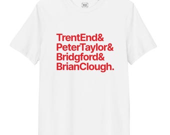 Nottingham Forest City Ground T-Shirt – Stadium Red Text Edition