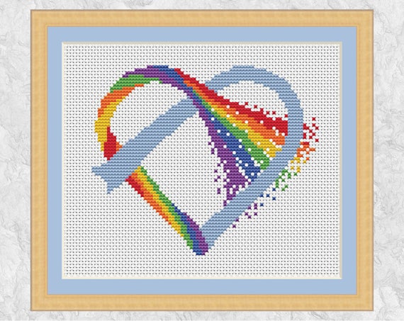 Heart Cross Stitch Chart