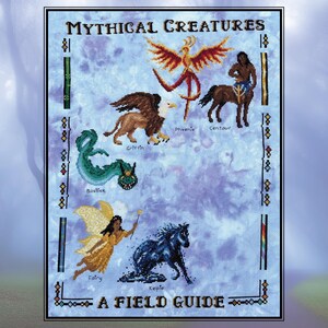Mythical Creatures: A Field Guide Stitchalong, Fantasy SAL - **bitte vor dem Kauf die ganze Beschreibung lesen**