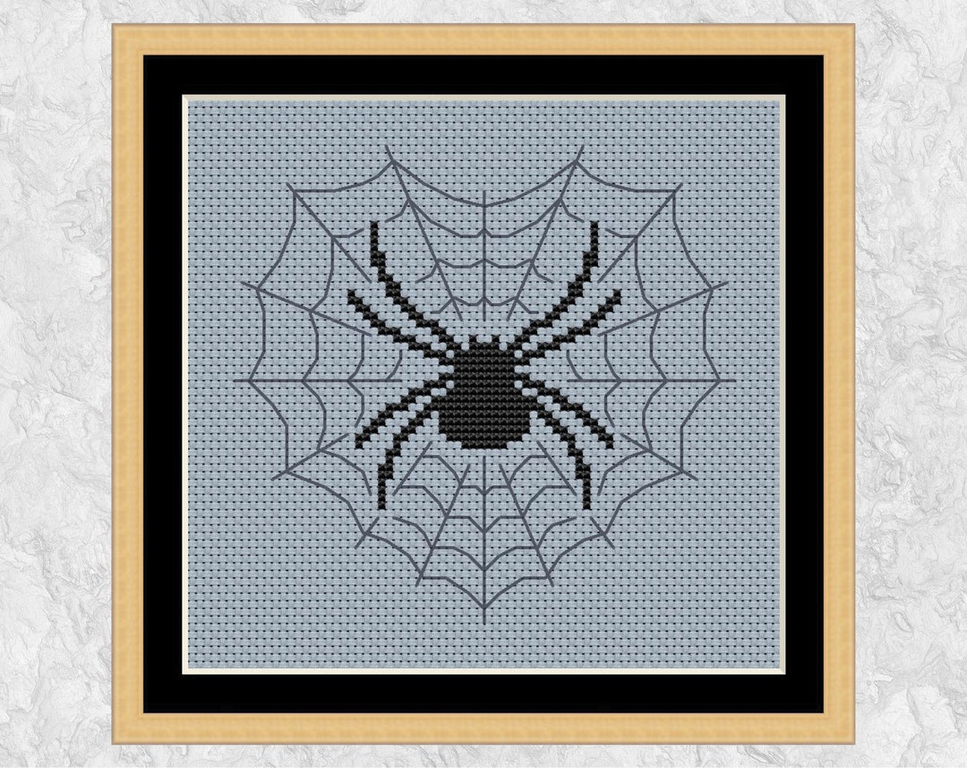 UNDERCOVERISM GURU GURU期ブラックベルベット　蜘蛛刺繍 黒円白蜘蛛4号 新品 『spider スパイダー クモ』 刺繍ワッペン 激シブ