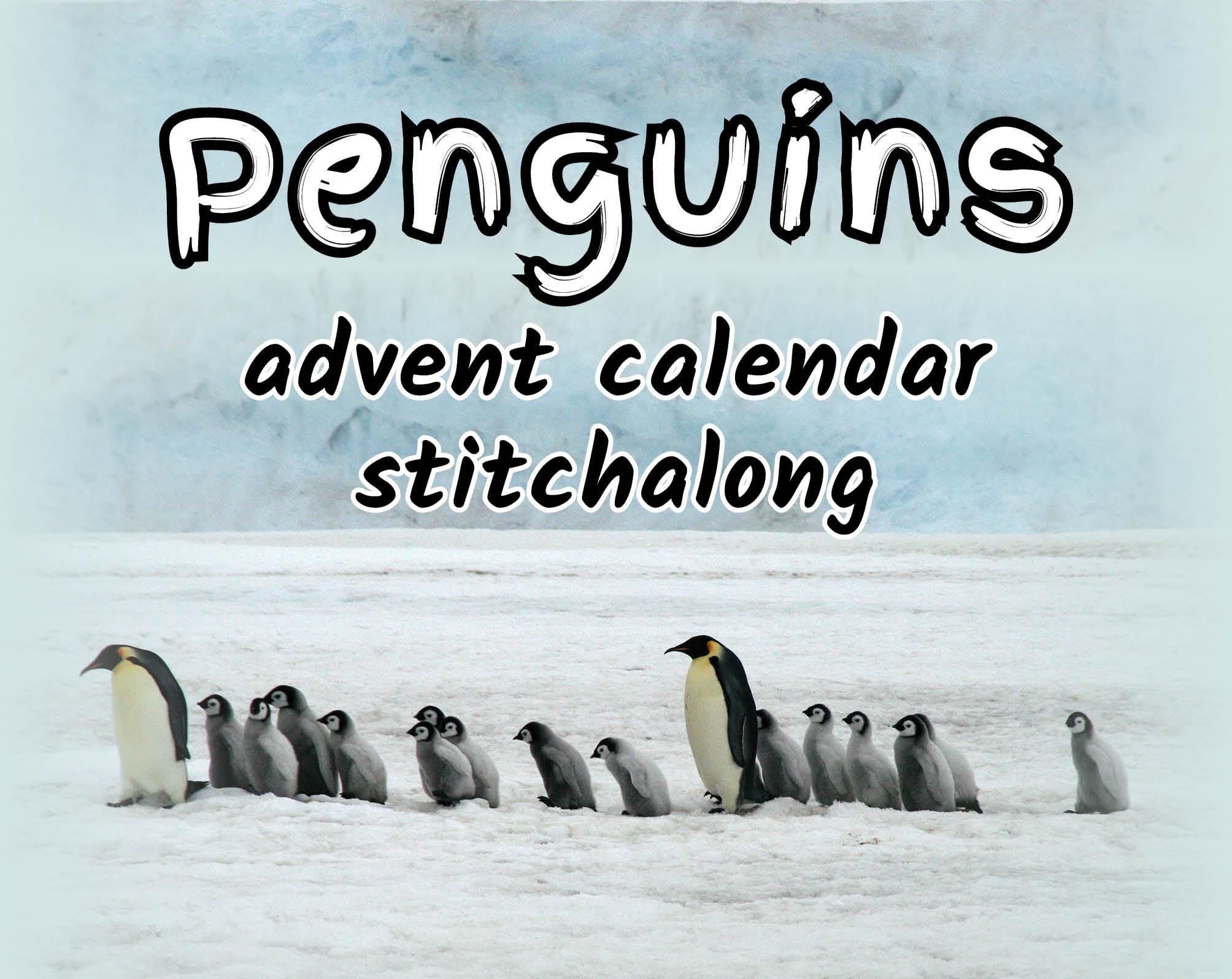 Penguins Advent Calendar Stitchalong - Christmas Cross Stitch
