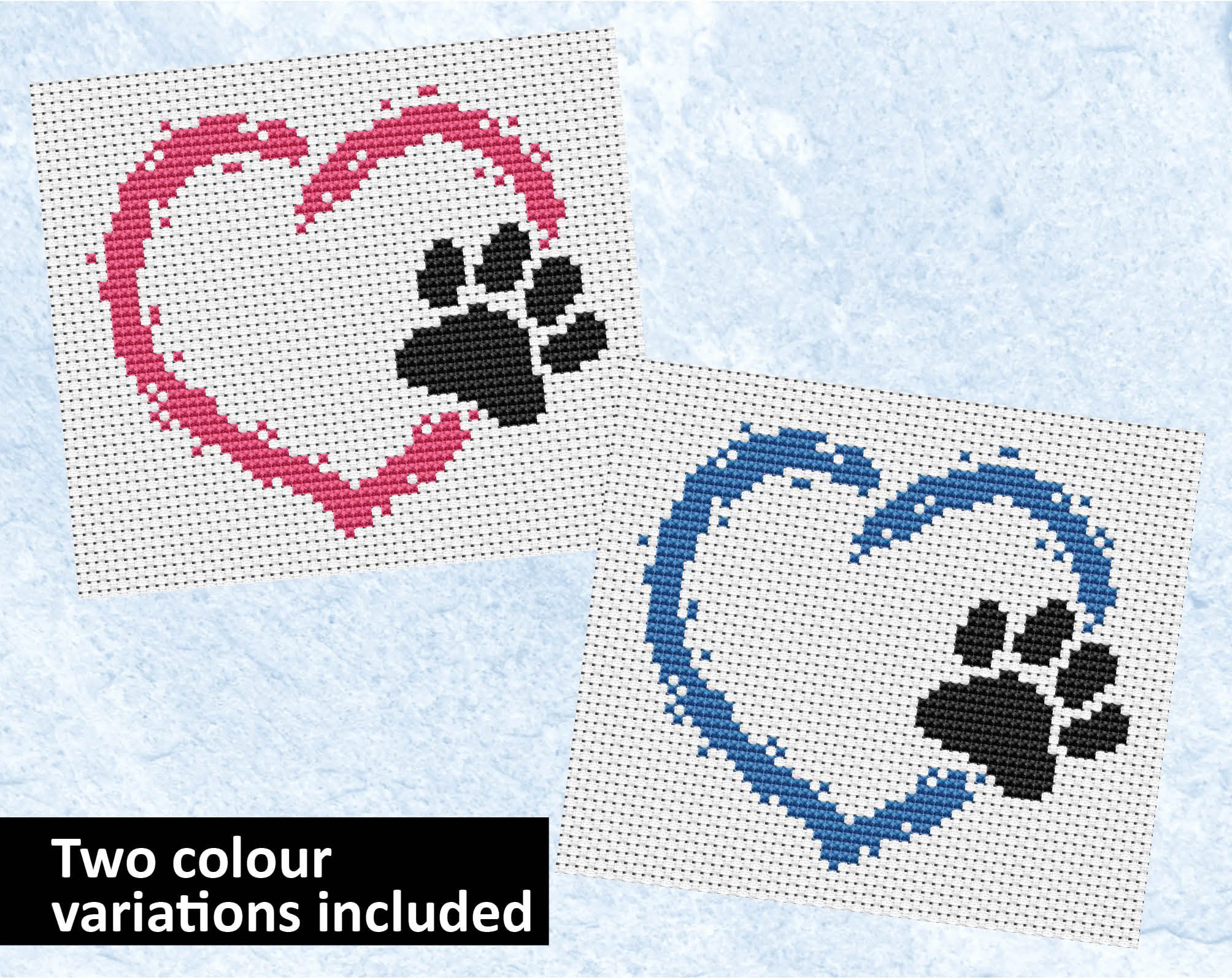 Pet Heart Cross Stitch Pattern Dog Cross Stitch Cat Cross Etsy
