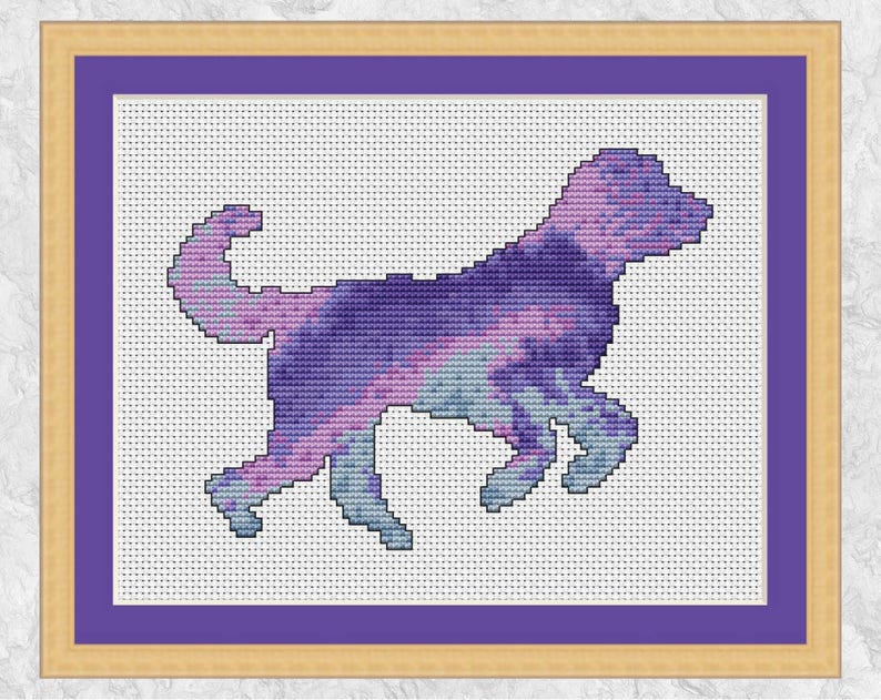 Labradoodle Dog Cross Stitch Pattern Labrador Retriever | Etsy